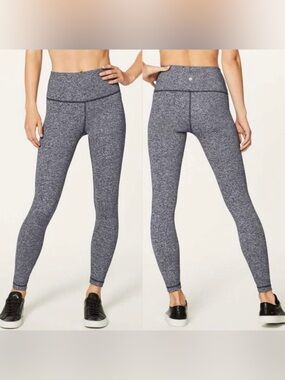 Lululemon Gray Heather Active Leggings